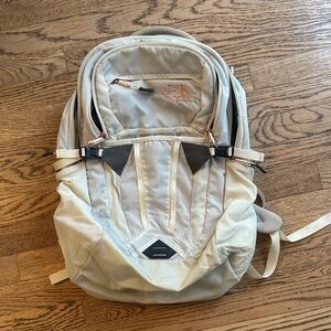 The North Face Women’s Cream/rose gold  Backpack